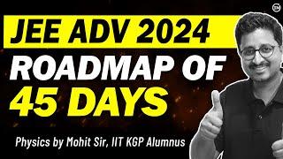 JEE Advanced 2024 - 45 Days Roadmap | A Seat in IIT | Physics | Eduniti | Mohit Sir