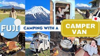 Camping in Japan (Mount Fuji) ️ Renting a Camper-van