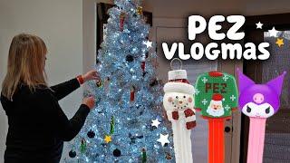 PEZ Vlogmas: New PEZ Release News & Decorating My PEZ Christmas Tree!