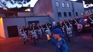 mourne young defenders flute band@ rising sons of the valley flute band parade 18-05-24