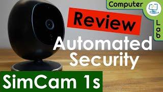  SimCam 1s Review - Fully Automated Secuiry Tracking Camera, with local security footage storage.