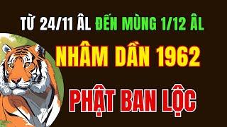 Tử Vi Tuổi Nhâm Dần 1962. Từ ngày 24 Tháng 11 Âm lịch đến ngày 1 tháng 12 Âm lịch. Phật ban lộc