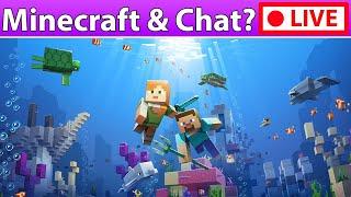 MineCraft Build And Chat LIVE | AzzaPlays Minecraft