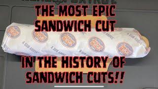 THE MOST CINEMATIC SANDWICH CUT EVER! @choirboyzcutleryoutdoors SANDWICH CUT CHALLENGE