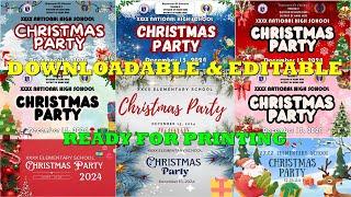 DOWNLOADABLE AND EDITABLE CHRISTMAS PARTY FILES II JUN GULAGULA