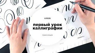 Первый урок по каллиграфии кистью и брашпеном. С чего начать?