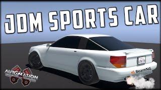 Building A Japanese Sports Car!! Automation - BeamNG