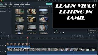 Wondershare Filmora Video Editing Tutorial in Tamil | Step by Step Guide for Youtubers | Tamil