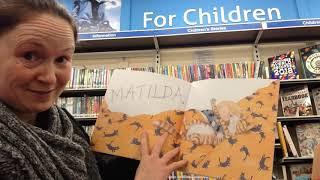 Matilda's Cat by Emily Gravett, read by Liza. Published by Macmillan Children's Books.