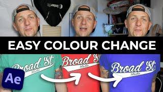 Change Clothes Colour After Effects - Color change hoodie effect