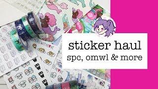 Sticker Haul // SPC, OMWL, Sadies Stickers & More