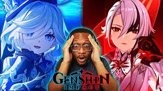 FIRST TIME REACTION TO GENSHIN IMPACT CHARACTER DEMOS - Part 3