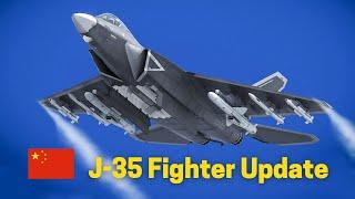 J-35 / J-31 Chinese fighter update, From FC-31 to a real stealth fighter, combating US military