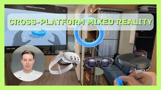 Cross-platform Mixed Reality Development for Meta Quest, HoloLens 2 & Magic Leap 2 with Unity