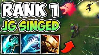 HOW TO PLAY SINGED JUNGLE PERFECTLY IN SEASON 11 (TURBO GANKS) - League of Legends