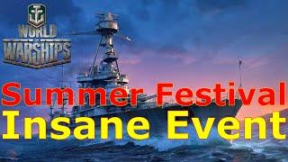 World of Warships- Summer Festival: What An INSANE Event