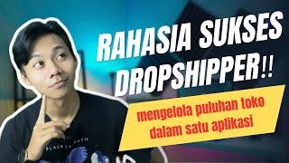 Rahasia Sukses Dropshipper Pemula Mengelola Banyak Toko Dengan Satu Aplikasi GRATIS‼️- Dropshipper