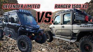 Battle Of The Titans: 2024 Can-am Defender Limited Vs 2024 Polaris Ranger 1500 Xd Northstar!