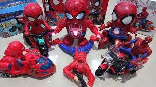 unboxing superhero avengers spider-man collection toys