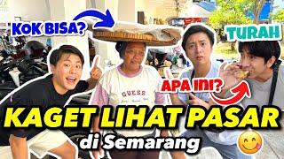 CULTURE SHOCK?! ORANG JEPANG KAGET LIHAT PASAR LOKAL SEMARANG!