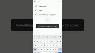 how to fix something went wrong please try again / Instagram story music problem fix / 2024