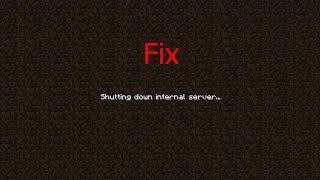 How to Fix Minecraft Forge [Shutting down internal server] [Easy]