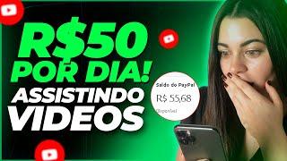 Como Ganhar Dinheiro ASSISTINDO VÍDEOS na Internet *R$50 por dia no automático*