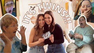 telling our family & friends we're having TWINS!!