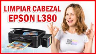 LIMPIEZA DE CABEZALES EPSON L380