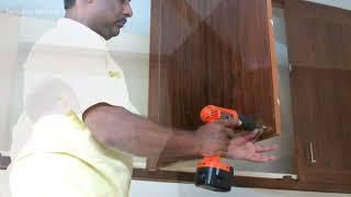 How to repair a broken pvc laft / cupboard in tamil