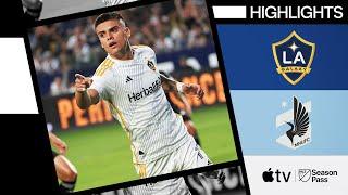 LA Galaxy vs. Minnesota United | Gabriel Pec Brace! | Full Match Highlights | July 7, 2024