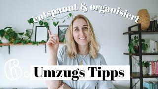 So gelingt dir ein entspannter UMZUG| stressfrei & organisiert UMZIEHEN |TIPPS