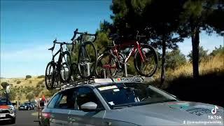 3 ETAPA VUELTA CICLISTA A GUIJUELO 2024 PASO POR EL PANTANO SANTA TERESA CICLISMO SALAMANCA ESPAÑA