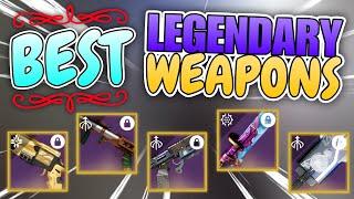 Best [PVE] Legendary Weapons for New/ Returning Players: 2024 Guide (Destiny 2)