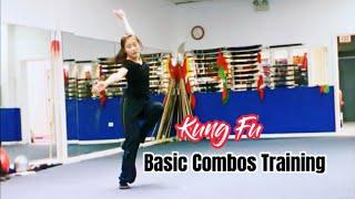 Kung Fu basic combo training