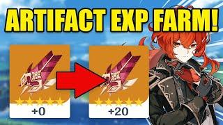 Artifact farming route - Genshin Impact