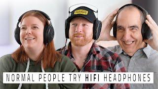 Normal People Try HIFI Headphones!