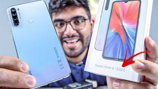 CHEGOU! Novo Redmi Note 8 2021! Está melhor ou realmente a Xiaomi VACILOU FEIO? Unboxing e testes