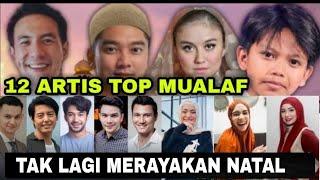 Tak Lagi Merayakan Natal‼️12 Artis Top Indonesia Ini Pindah Agama dan jadi Mualaf