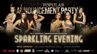 Sparkling Evening Grandfinale Miss Popular 2020 | Popular Magazine Indonesia