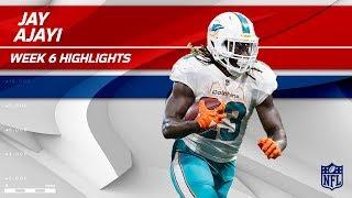 Jay Ajayi's Big Day w/ 26 Carries & 130 Yards! | Dolphins vs. Falcons | Wk 6 Player Highlights