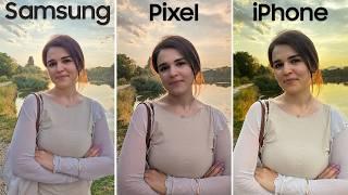 Galaxy S24 vs Pixel 9 vs iPhone 15: Camera Comparison!