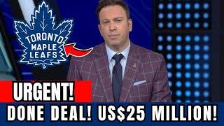 NOW! LOOK AT THIS! LEAFS ANNOUNCED! IT HAS JUST BEEN SIGNED! MAPLE LEAFS NEWS