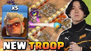 Klaus 1st Time with NEW Troop & Spiky Ball (Clash of Clans)