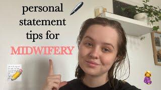 tips to ace your midwifery personal statement 