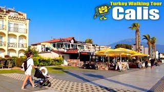 Çalış Fethiye Muğla, Turkey - 4K Walking Tour - June 2024