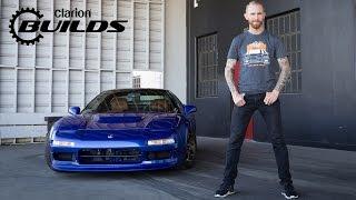 Chris Forsberg Takes the Clarion Builds Acura NSX on its First Drive