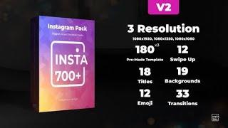 Free download template Videohive 23199973 Instagram Stories Pack