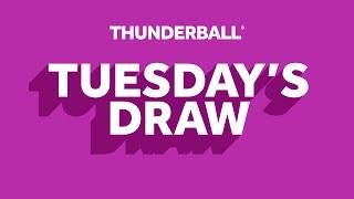 The National Lottery Thunderball draw results from Tuesday 04 March 2025