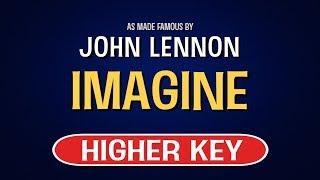 John Lennon - Imagine | Karaoke Higher Key